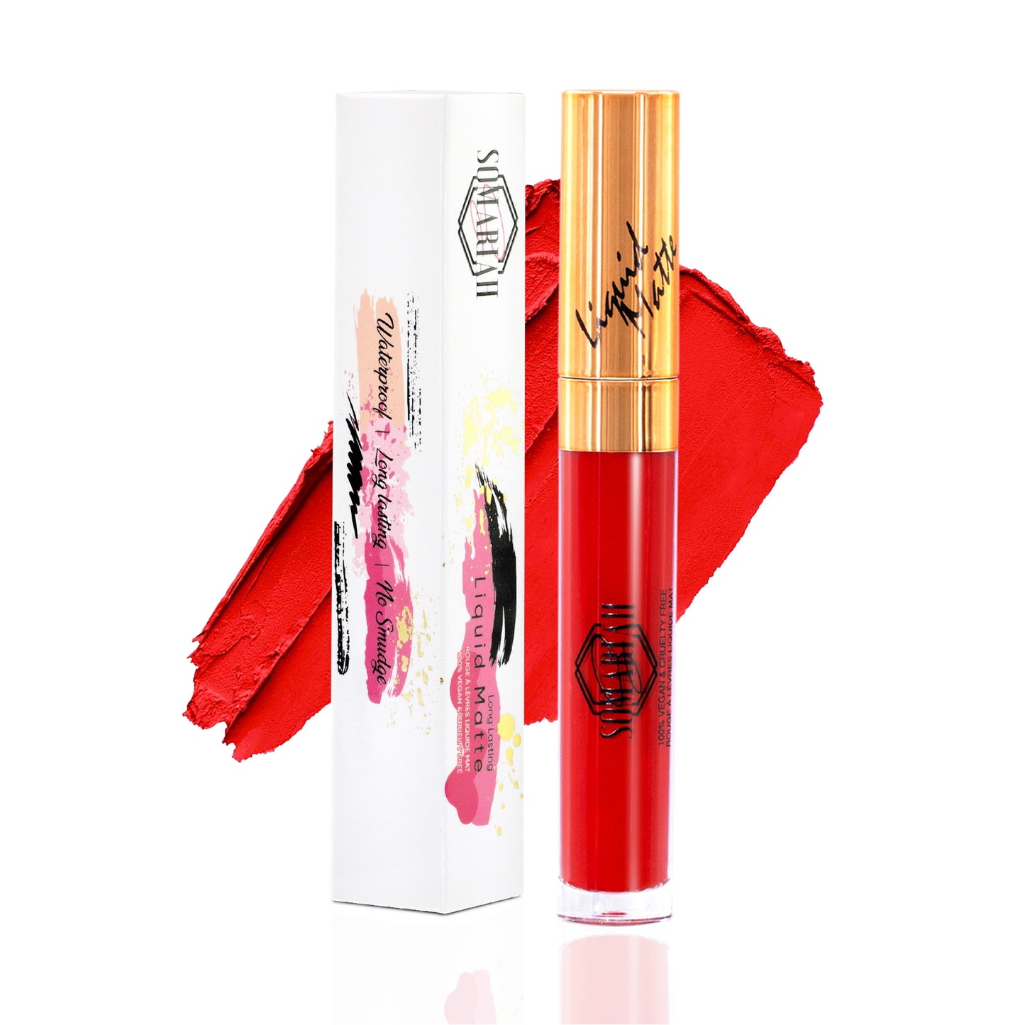 Somariah Liquid Matte lipstick -  Razzy Red