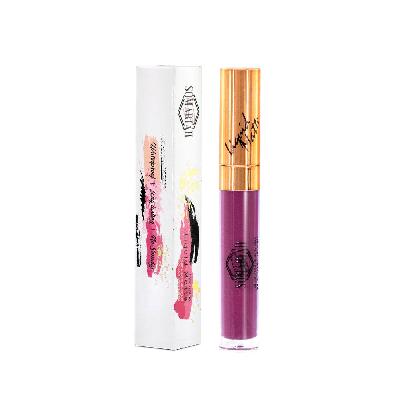 Somariah Liquid Matte lipstick - Playful Purple