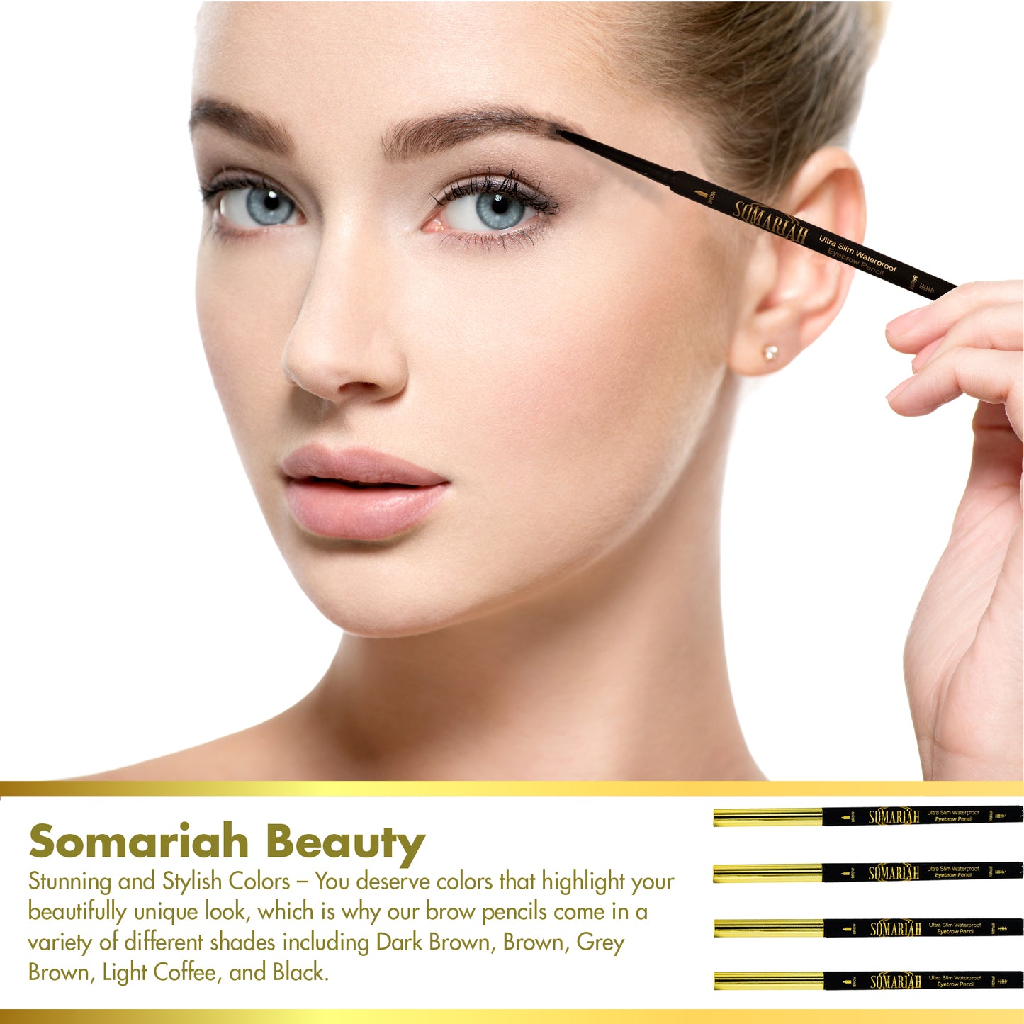 Somariah Ultra Slim Waterproof Eyebrow Pencil