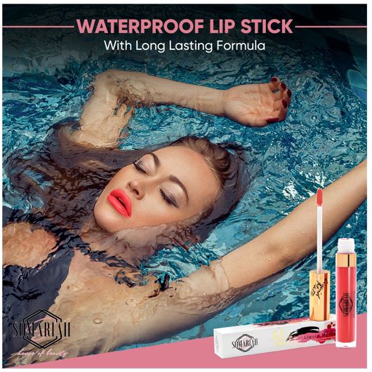 Somariah Liquid Matte lipstick - Obsessive Orange