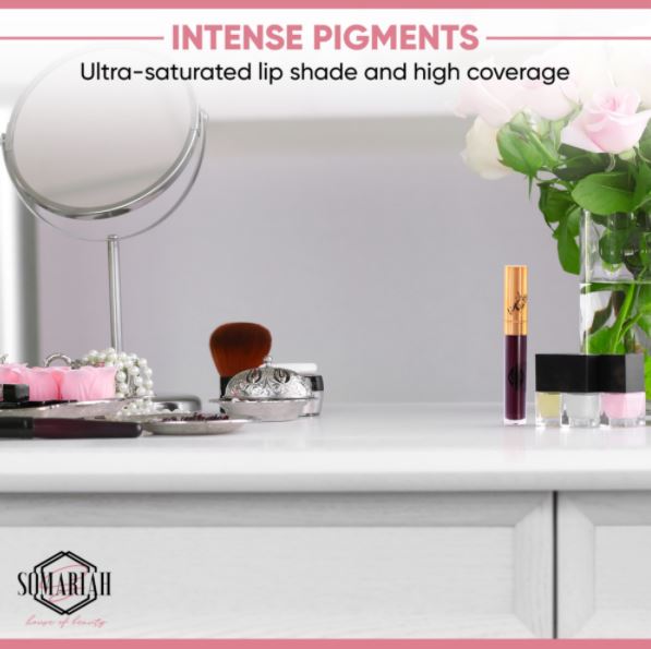 Somariah Liquid Matte lipstick - Posh Plum