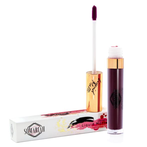 Somariah Liquid Matte lipstick - Posh Plum